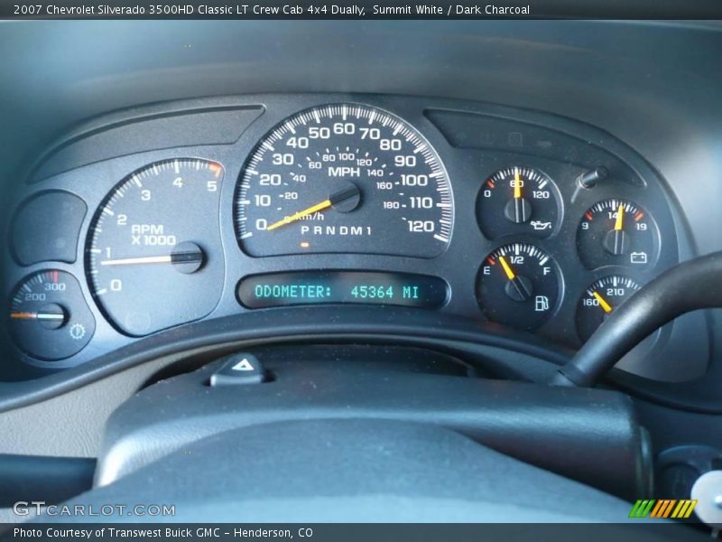 Summit White / Dark Charcoal 2007 Chevrolet Silverado 3500HD Classic LT Crew Cab 4x4 Dually