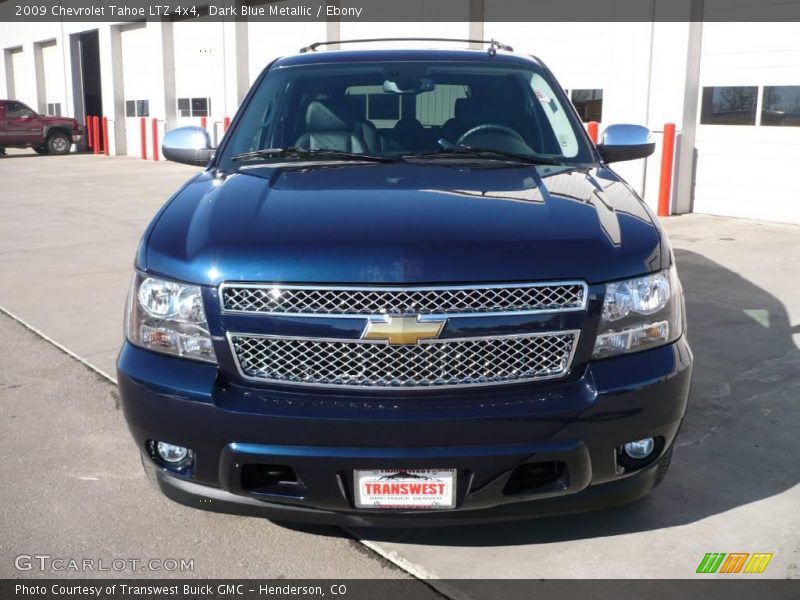 Dark Blue Metallic / Ebony 2009 Chevrolet Tahoe LTZ 4x4