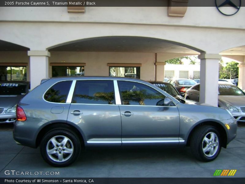 Titanium Metallic / Black 2005 Porsche Cayenne S