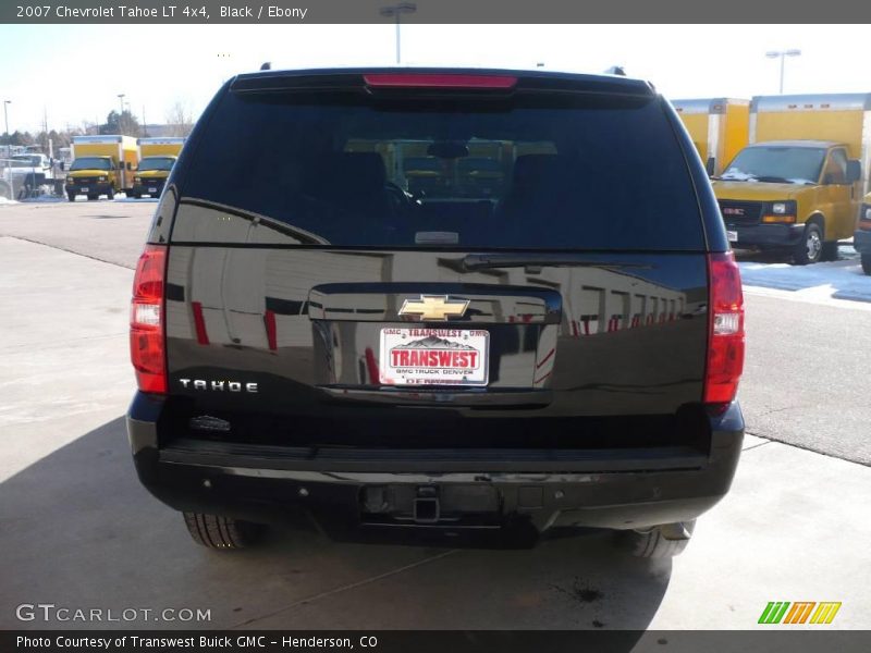 Black / Ebony 2007 Chevrolet Tahoe LT 4x4
