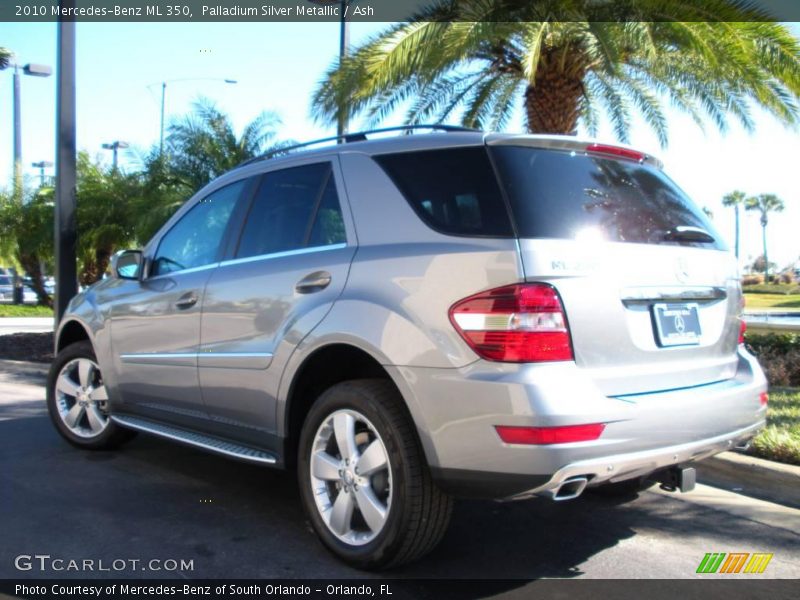 Palladium Silver Metallic / Ash 2010 Mercedes-Benz ML 350