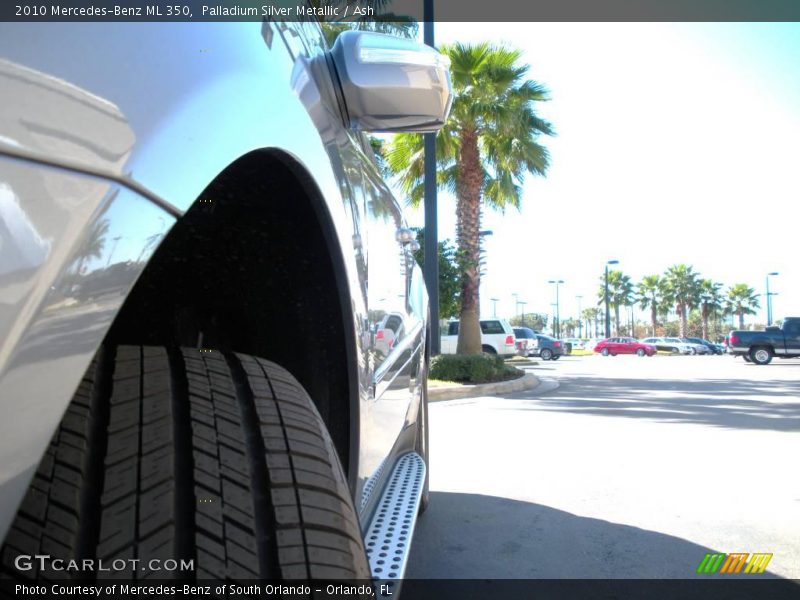 Palladium Silver Metallic / Ash 2010 Mercedes-Benz ML 350
