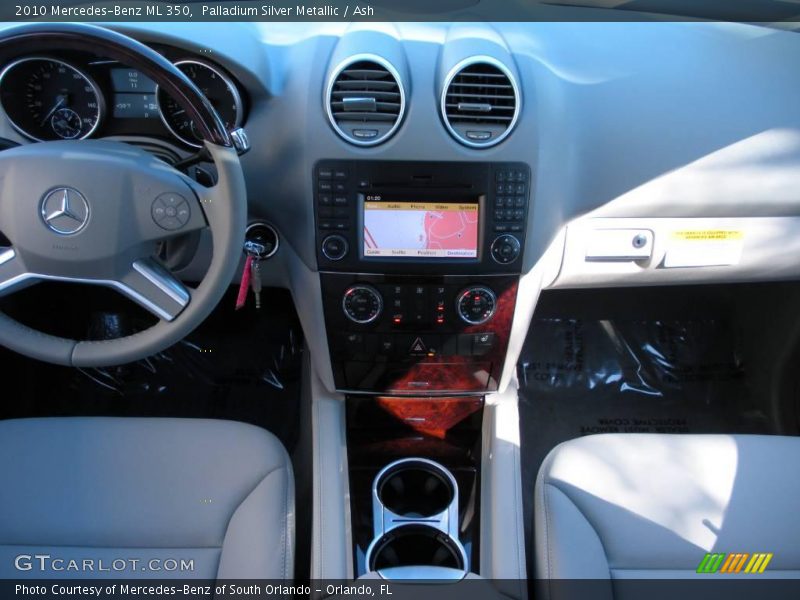 Palladium Silver Metallic / Ash 2010 Mercedes-Benz ML 350