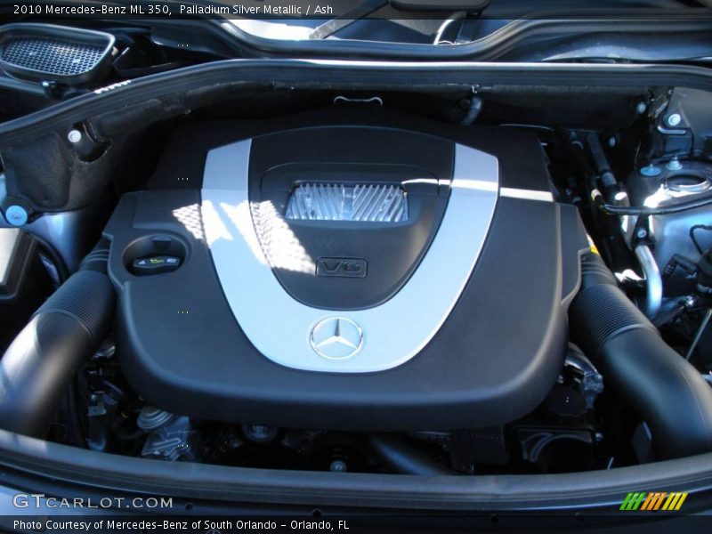 Palladium Silver Metallic / Ash 2010 Mercedes-Benz ML 350
