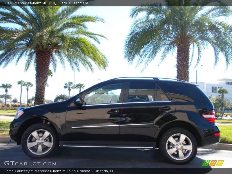Black / Cashmere 2010 Mercedes-Benz ML 350