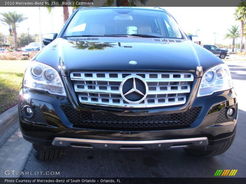 Black / Cashmere 2010 Mercedes-Benz ML 350