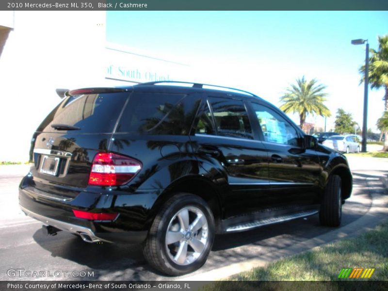 Black / Cashmere 2010 Mercedes-Benz ML 350