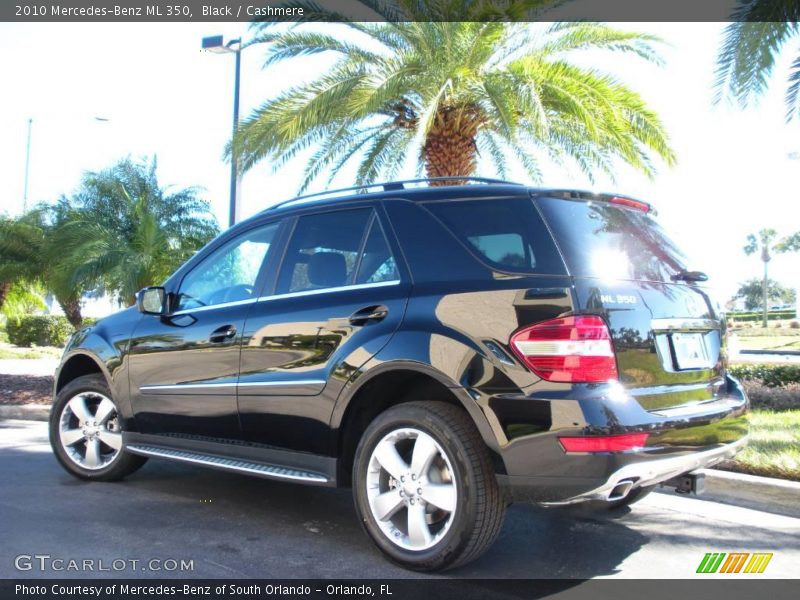 Black / Cashmere 2010 Mercedes-Benz ML 350