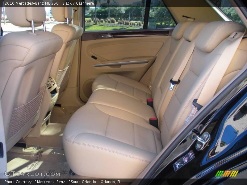 Black / Cashmere 2010 Mercedes-Benz ML 350