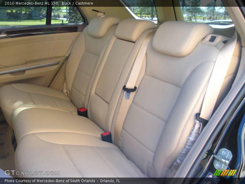 Black / Cashmere 2010 Mercedes-Benz ML 350