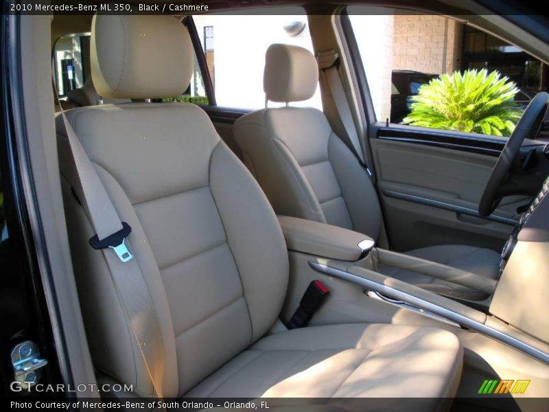 Black / Cashmere 2010 Mercedes-Benz ML 350