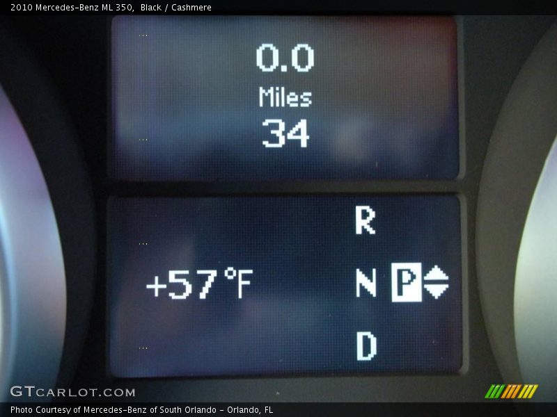 Black / Cashmere 2010 Mercedes-Benz ML 350