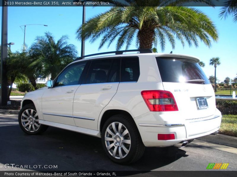 Arctic White / Almond/Black 2010 Mercedes-Benz GLK 350