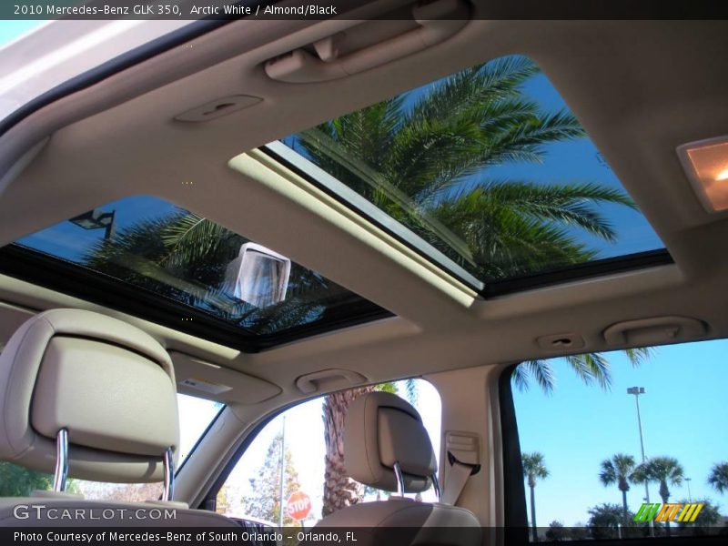 Arctic White / Almond/Black 2010 Mercedes-Benz GLK 350