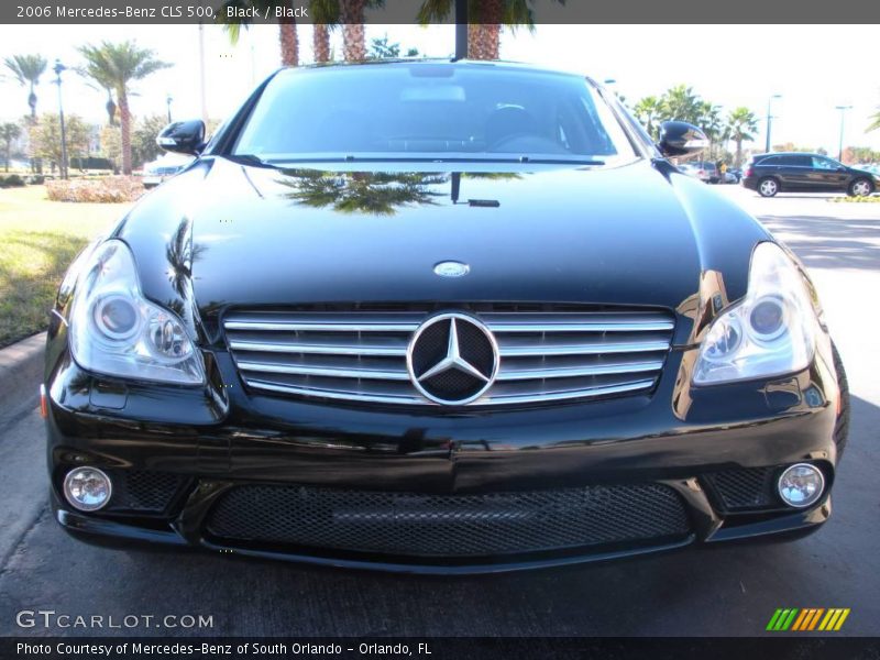 Black / Black 2006 Mercedes-Benz CLS 500