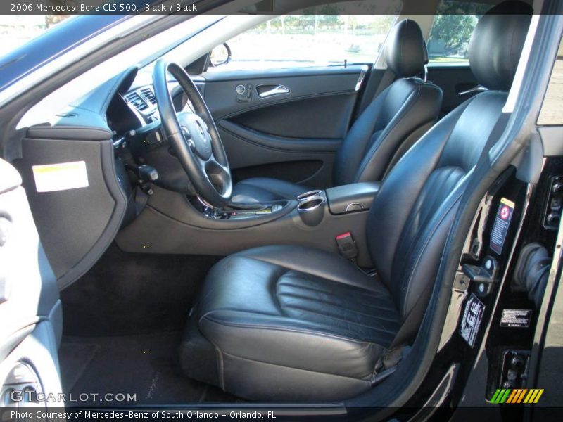 Black / Black 2006 Mercedes-Benz CLS 500