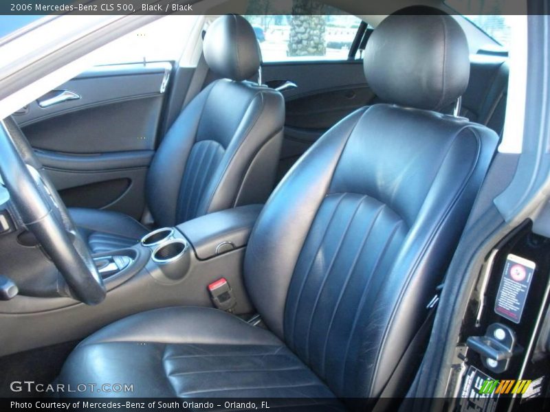 Black / Black 2006 Mercedes-Benz CLS 500
