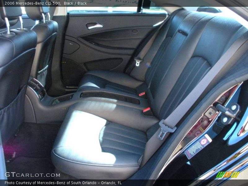 Black / Black 2006 Mercedes-Benz CLS 500