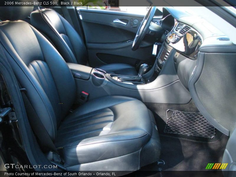 Black / Black 2006 Mercedes-Benz CLS 500