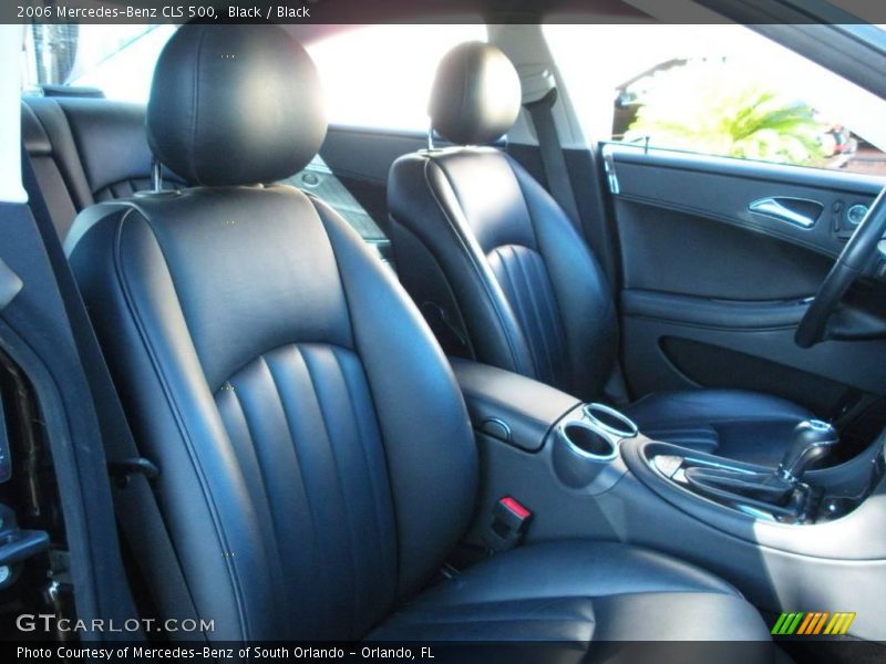 Black / Black 2006 Mercedes-Benz CLS 500