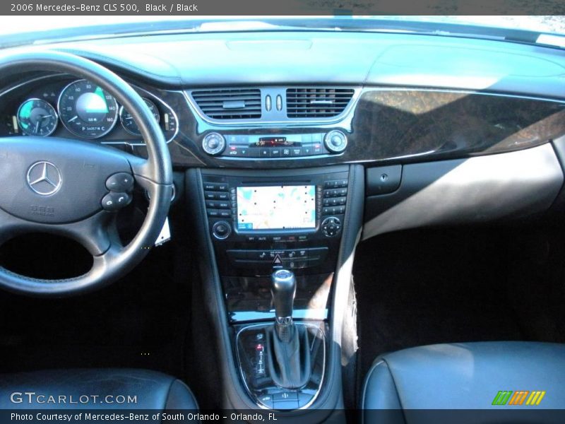 Black / Black 2006 Mercedes-Benz CLS 500