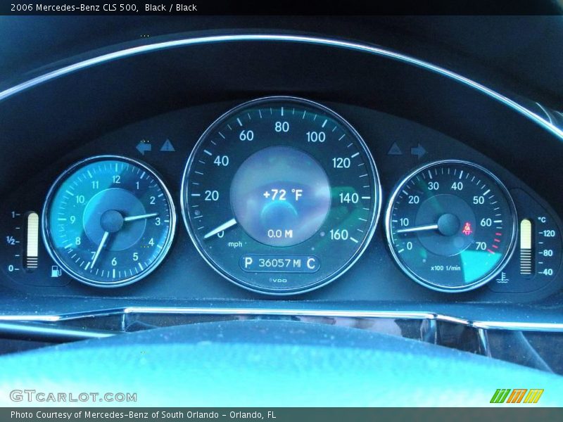 Black / Black 2006 Mercedes-Benz CLS 500