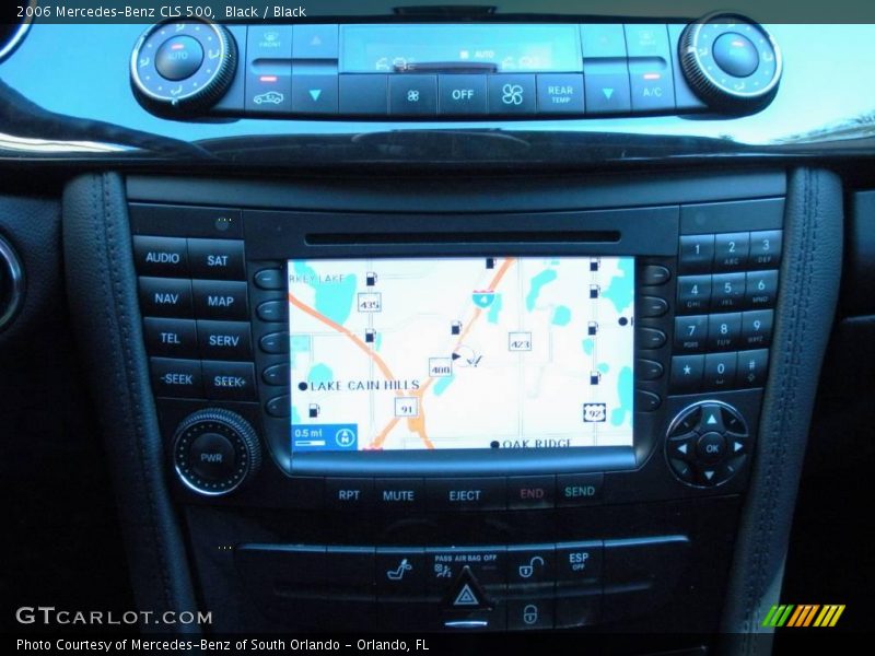 Black / Black 2006 Mercedes-Benz CLS 500