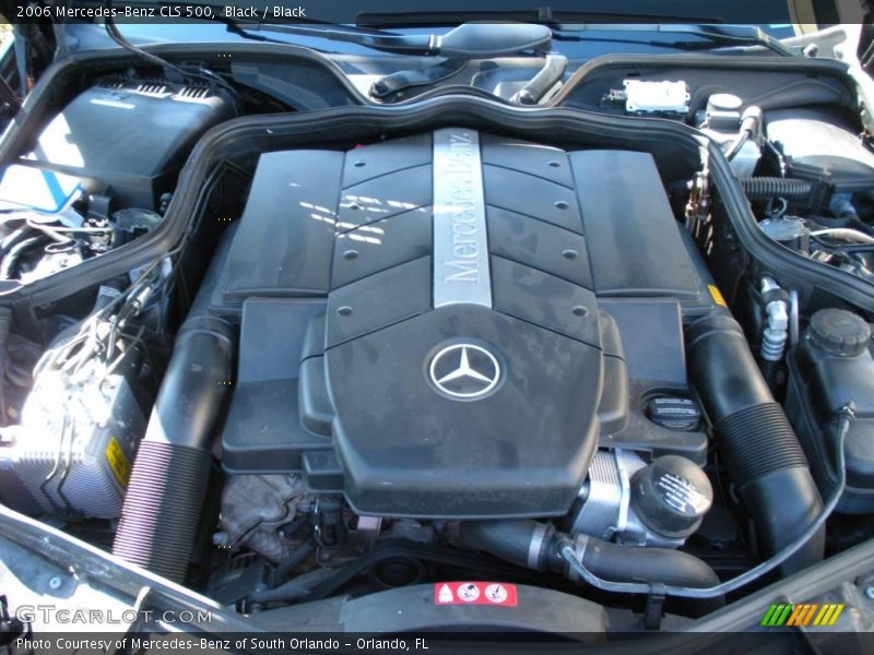 Black / Black 2006 Mercedes-Benz CLS 500