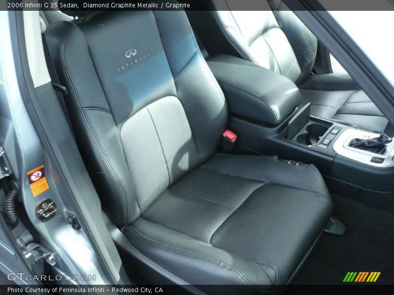 Diamond Graphite Metallic / Graphite 2006 Infiniti G 35 Sedan