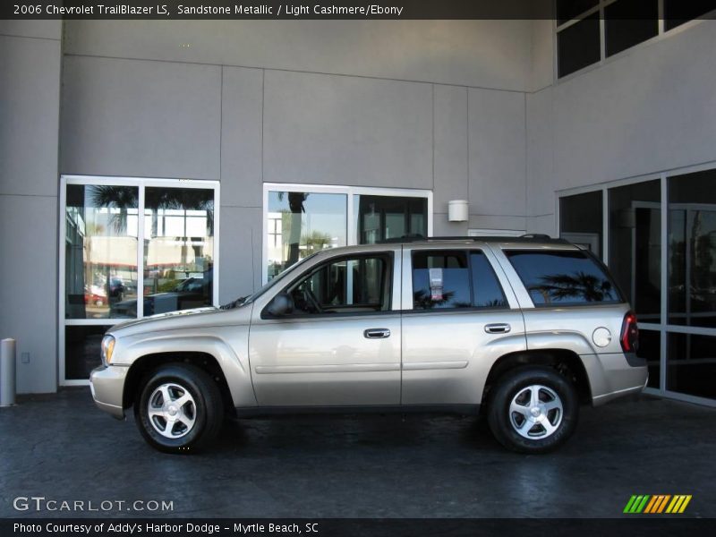 Sandstone Metallic / Light Cashmere/Ebony 2006 Chevrolet TrailBlazer LS