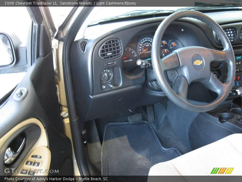 Sandstone Metallic / Light Cashmere/Ebony 2006 Chevrolet TrailBlazer LS