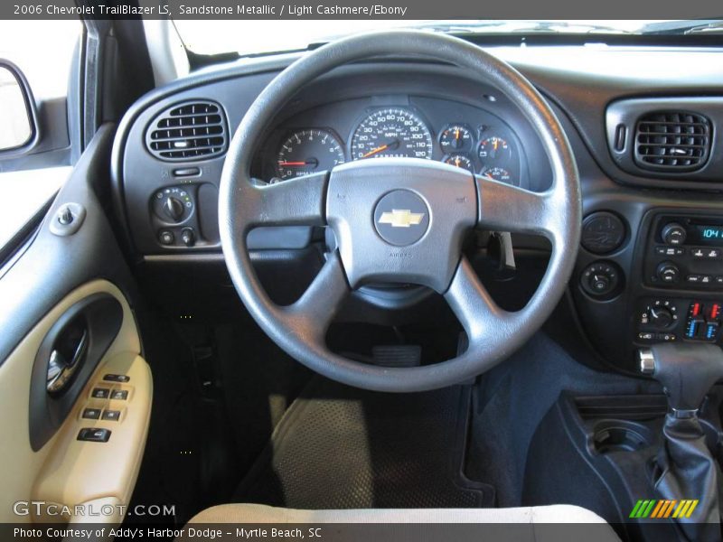 Sandstone Metallic / Light Cashmere/Ebony 2006 Chevrolet TrailBlazer LS