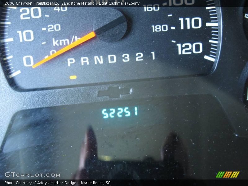 Sandstone Metallic / Light Cashmere/Ebony 2006 Chevrolet TrailBlazer LS