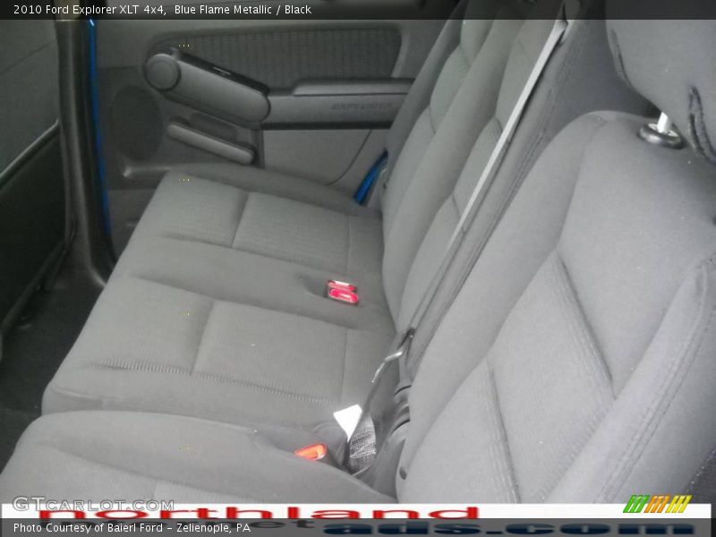 Blue Flame Metallic / Black 2010 Ford Explorer XLT 4x4