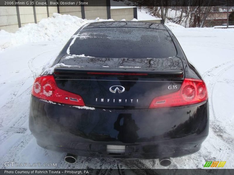 Black Obsidian / Stone 2006 Infiniti G 35 Coupe