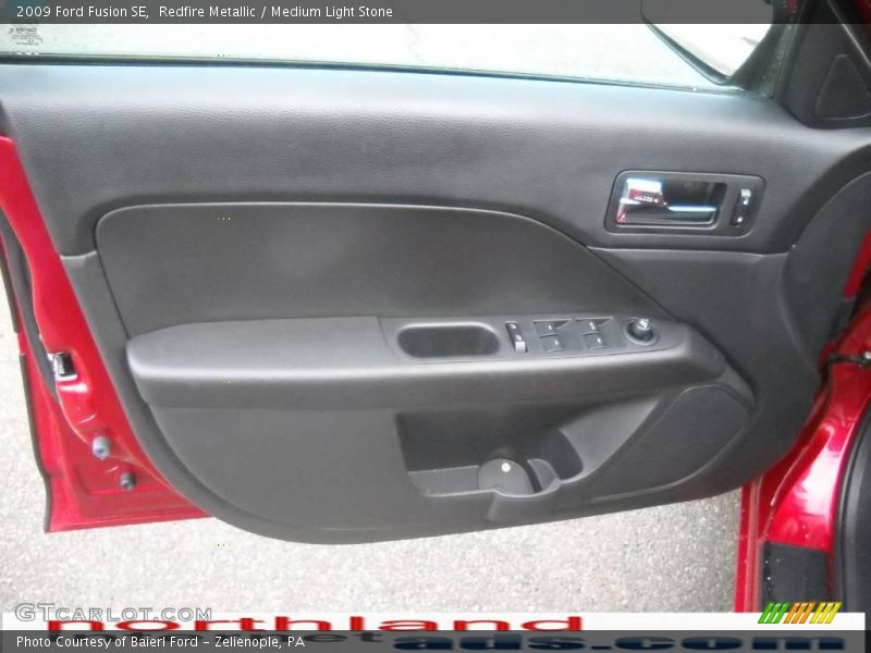 Redfire Metallic / Medium Light Stone 2009 Ford Fusion SE