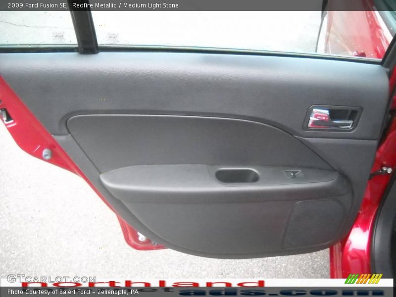 Redfire Metallic / Medium Light Stone 2009 Ford Fusion SE