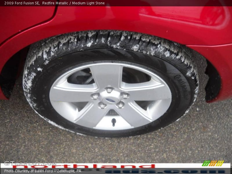 Redfire Metallic / Medium Light Stone 2009 Ford Fusion SE