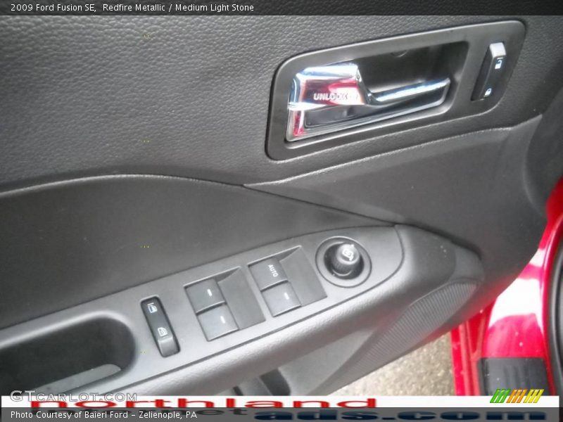 Redfire Metallic / Medium Light Stone 2009 Ford Fusion SE