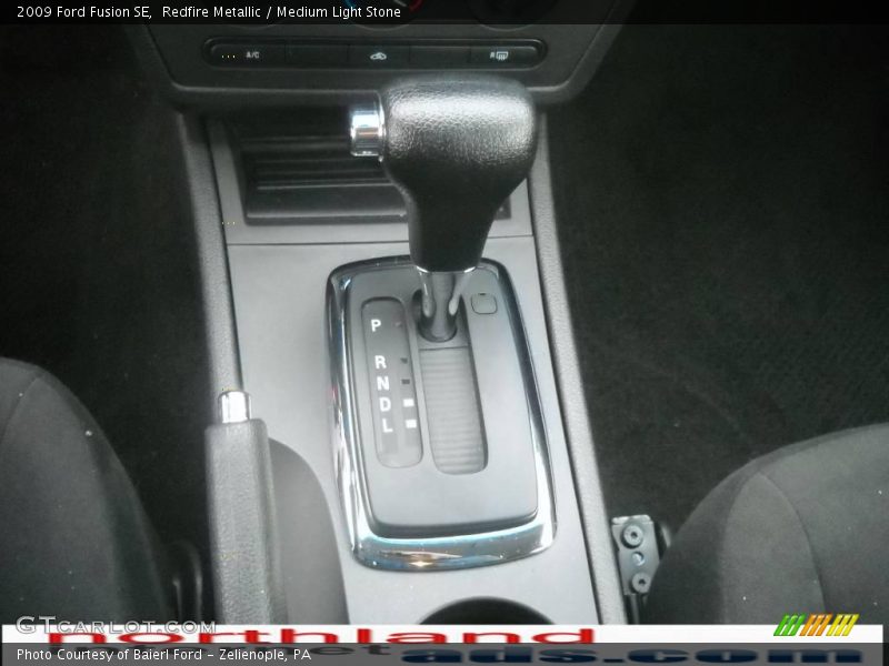 Redfire Metallic / Medium Light Stone 2009 Ford Fusion SE