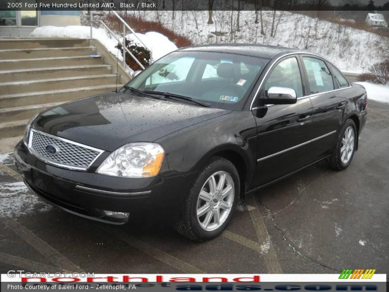 Black / Black 2005 Ford Five Hundred Limited AWD