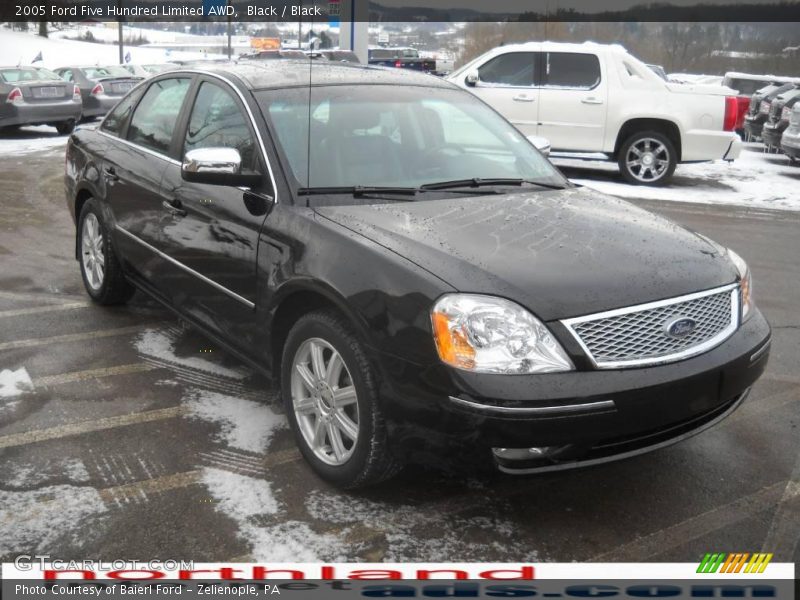 Black / Black 2005 Ford Five Hundred Limited AWD