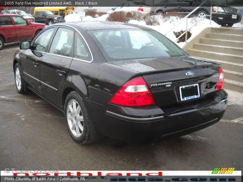 Black / Black 2005 Ford Five Hundred Limited AWD