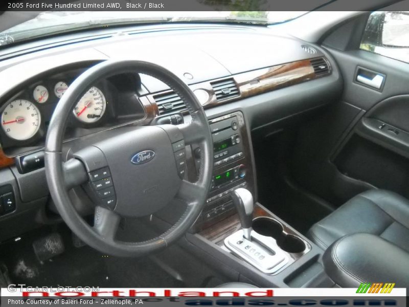 Black / Black 2005 Ford Five Hundred Limited AWD
