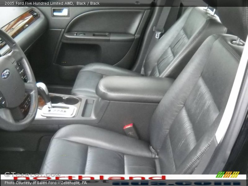 Black / Black 2005 Ford Five Hundred Limited AWD