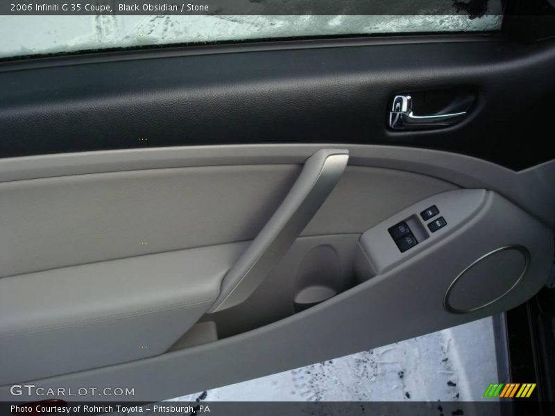 Black Obsidian / Stone 2006 Infiniti G 35 Coupe
