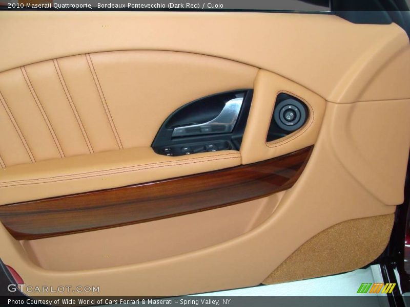 Bordeaux Pontevecchio (Dark Red) / Cuoio 2010 Maserati Quattroporte