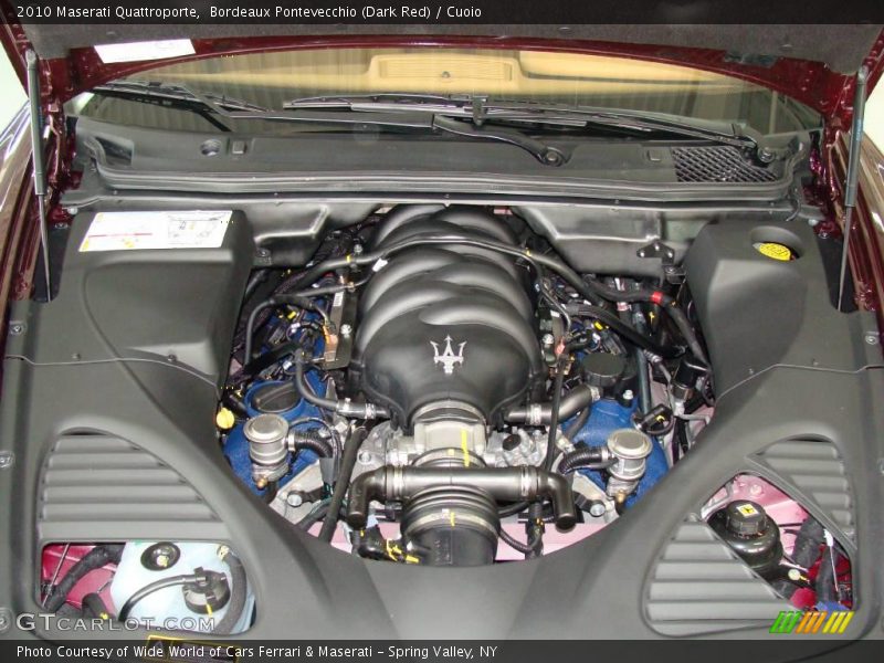 Bordeaux Pontevecchio (Dark Red) / Cuoio 2010 Maserati Quattroporte