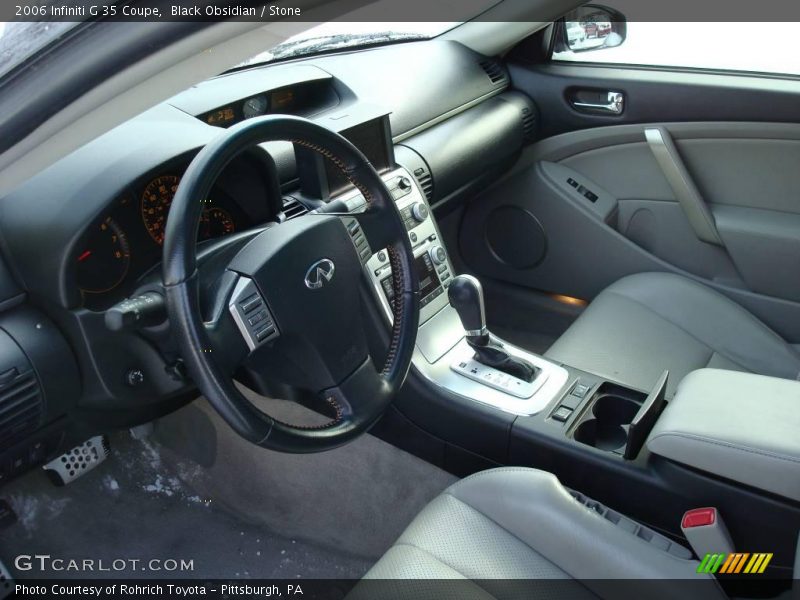 Black Obsidian / Stone 2006 Infiniti G 35 Coupe