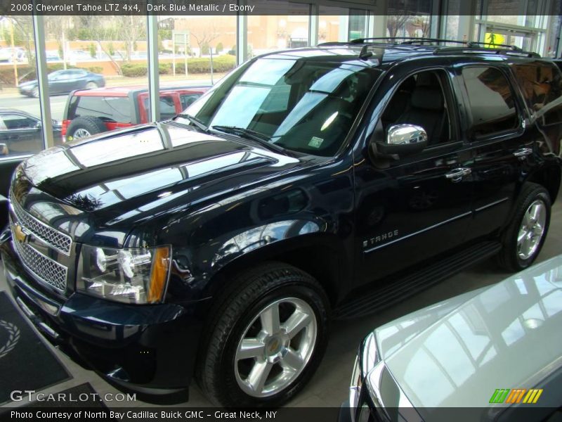 Dark Blue Metallic / Ebony 2008 Chevrolet Tahoe LTZ 4x4